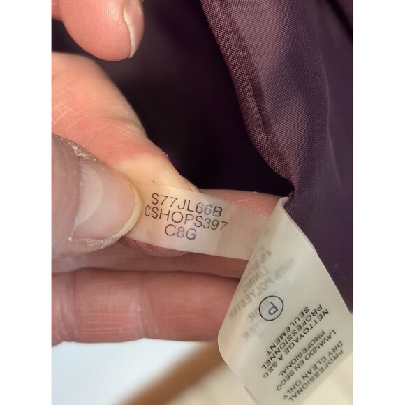 Calvin Klein Women's Long Blazer Over Coat Size 12 Colorblocked Open-Front NWT - Picture 5 of 10